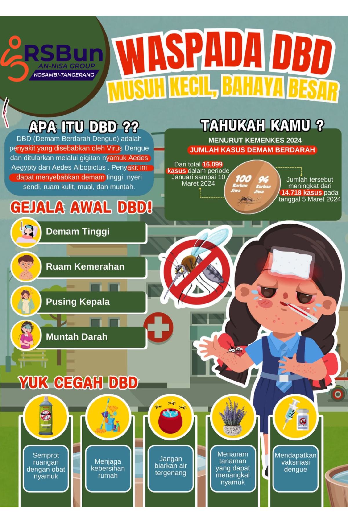 Kenali DBD, Cegah Sebelum Terlambat