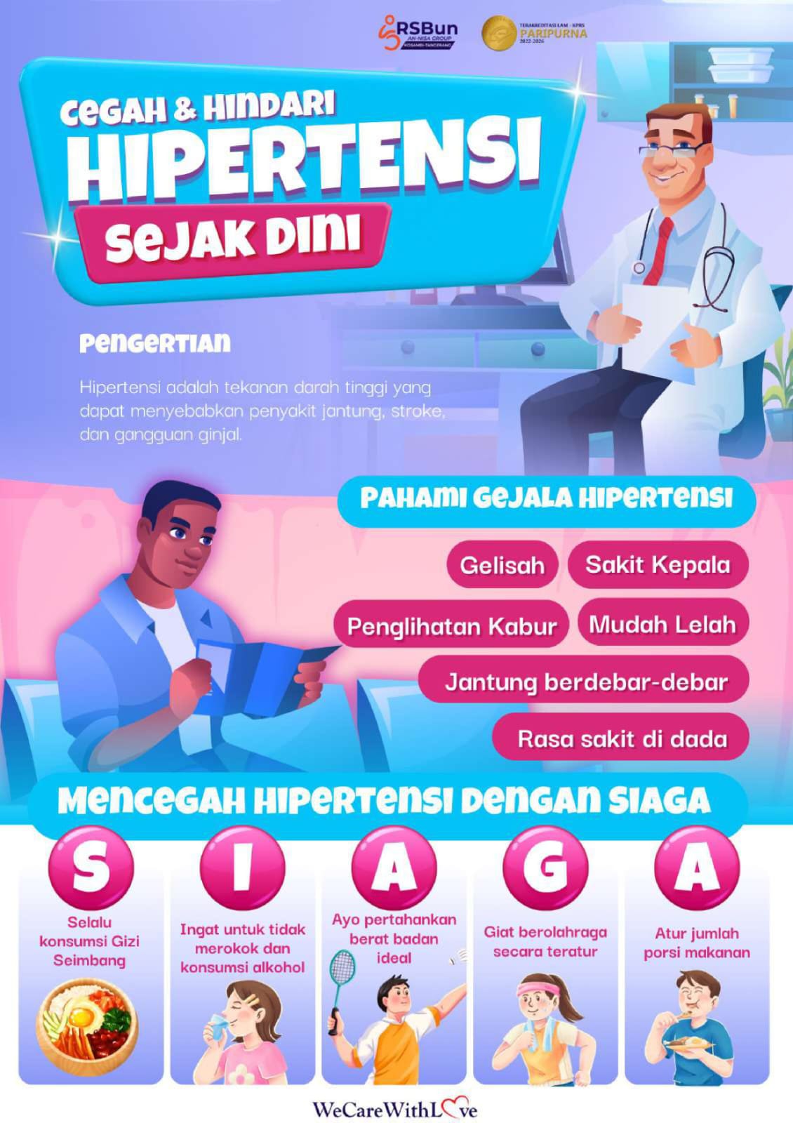 Ketahui Cara Mencegah dan Menghindari Hipertensi Sejak Dini